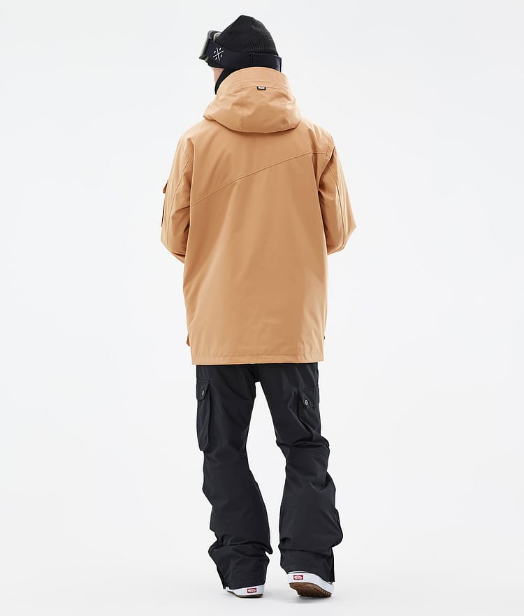 Dope Adept Snowboardjakke Herre Khaki Yellow, Bilde 5 av 9