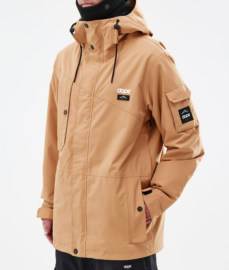 Dope Adept Skijakke Herre Khaki Yellow, Bilde 8 av 9