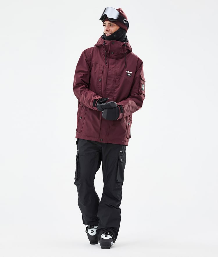 Dope Adept Skijakke Herre Don Burgundy, Bilde 2 av 9