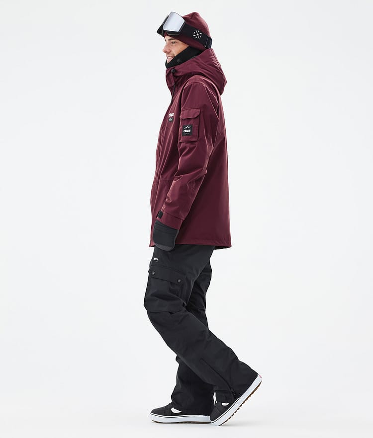 Dope Adept Snowboardjakke Herre Don Burgundy, Bilde 3 av 9