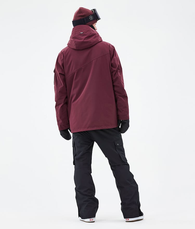 Dope Adept Snowboardjakke Herre Don Burgundy