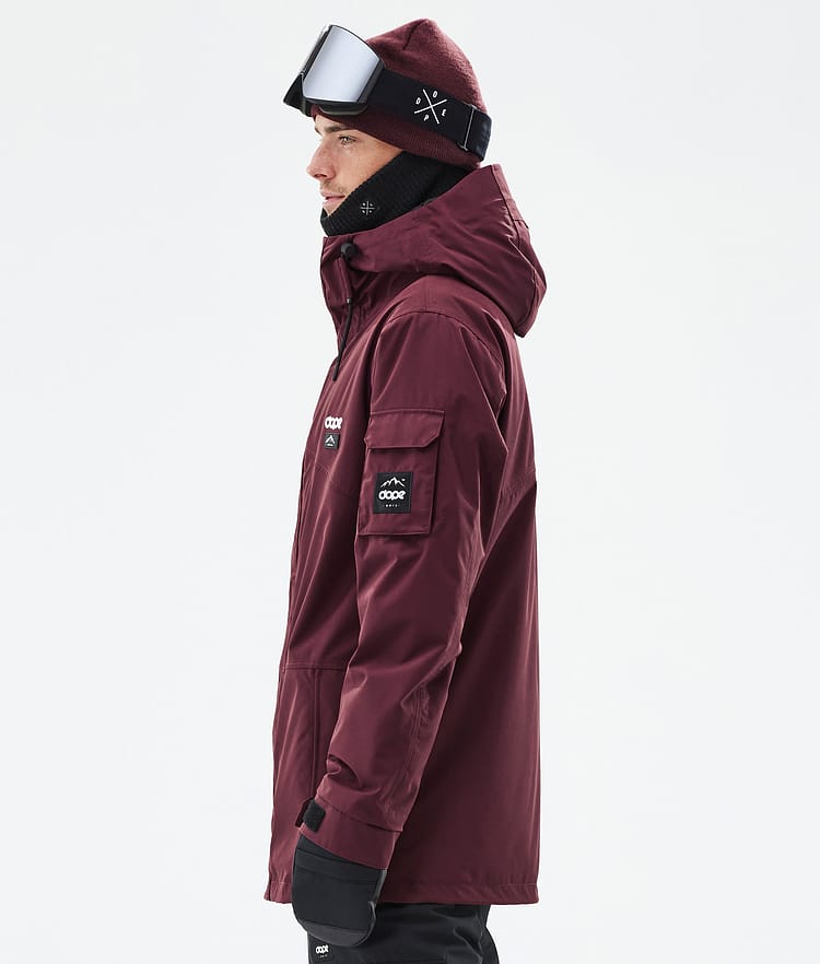 Dope Adept Skijakke Herre Don Burgundy, Bilde 5 av 9