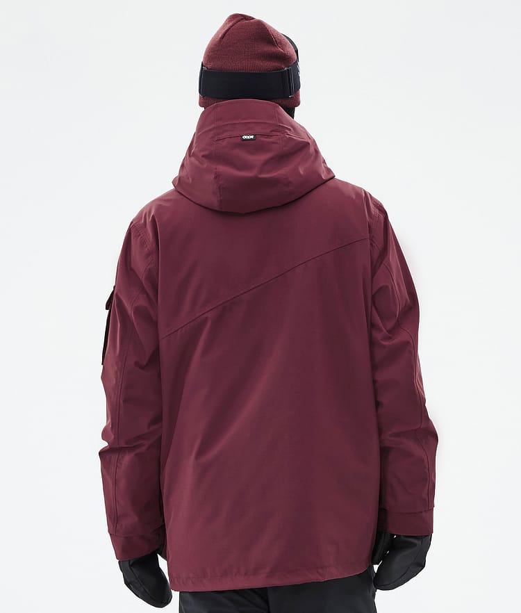 Dope Adept Snowboardjakke Herre Don Burgundy