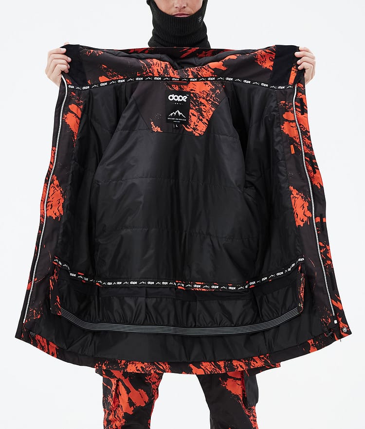 Dope Adept Skijakke Herre Paint Orange, Bilde 10 av 10