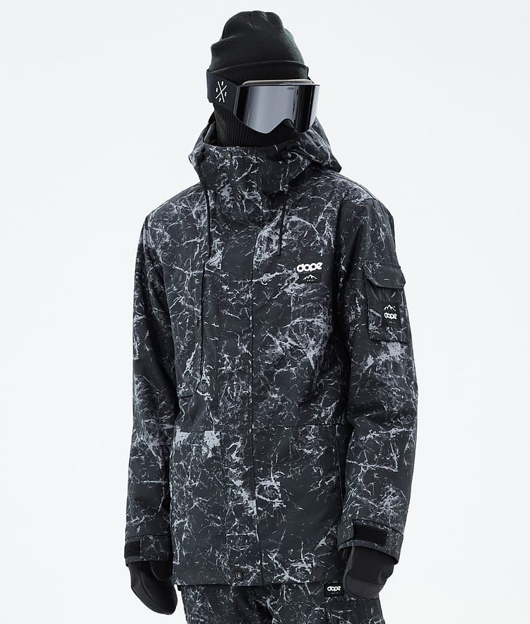Dope Adept Snowboardjakke Herre Rock Black, Bilde 1 av 10