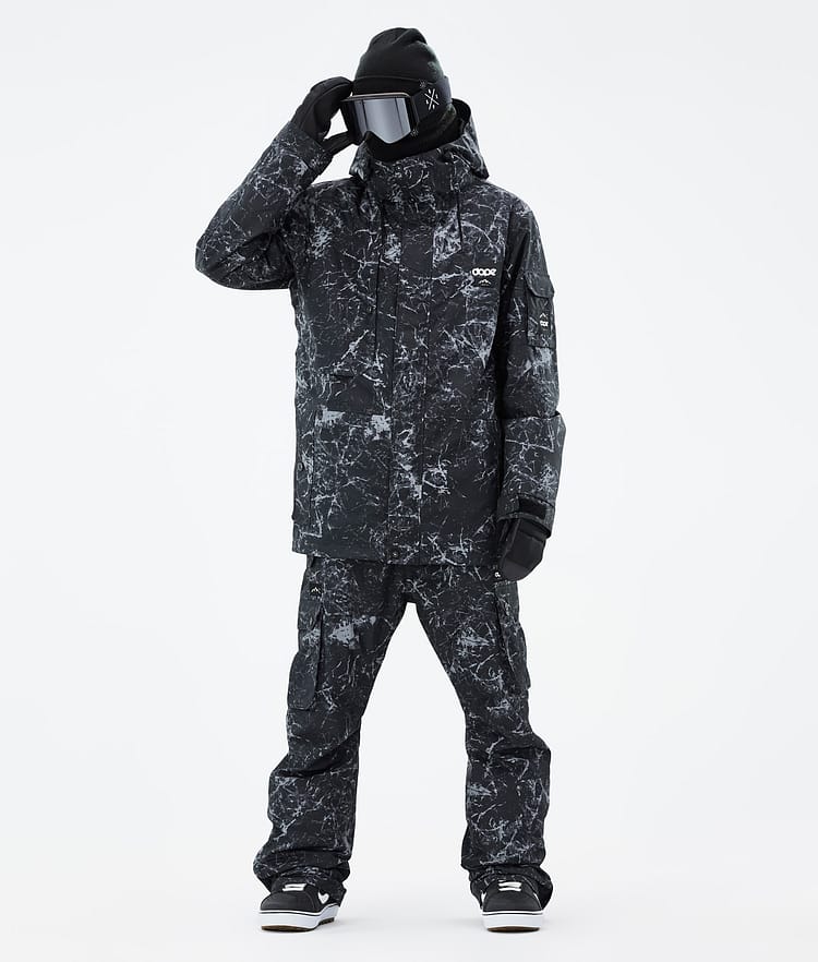 Dope Adept Snowboardjakke Herre Rock Black