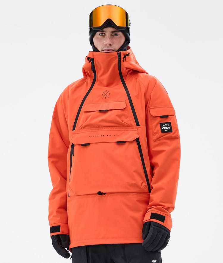Dope Akin Snowboardjakke Herre Orange, Bilde 1 av 10