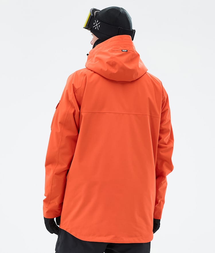 Dope Akin Snowboardjakke Herre Orange, Bilde 7 av 10