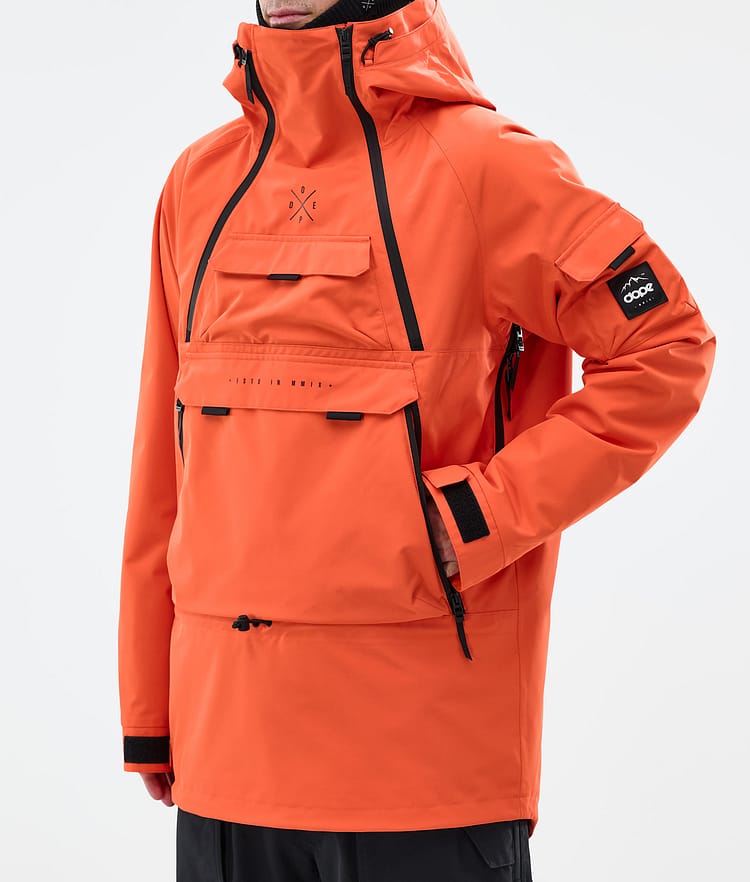 Dope Akin Snowboardjakke Herre Orange, Bilde 8 av 10