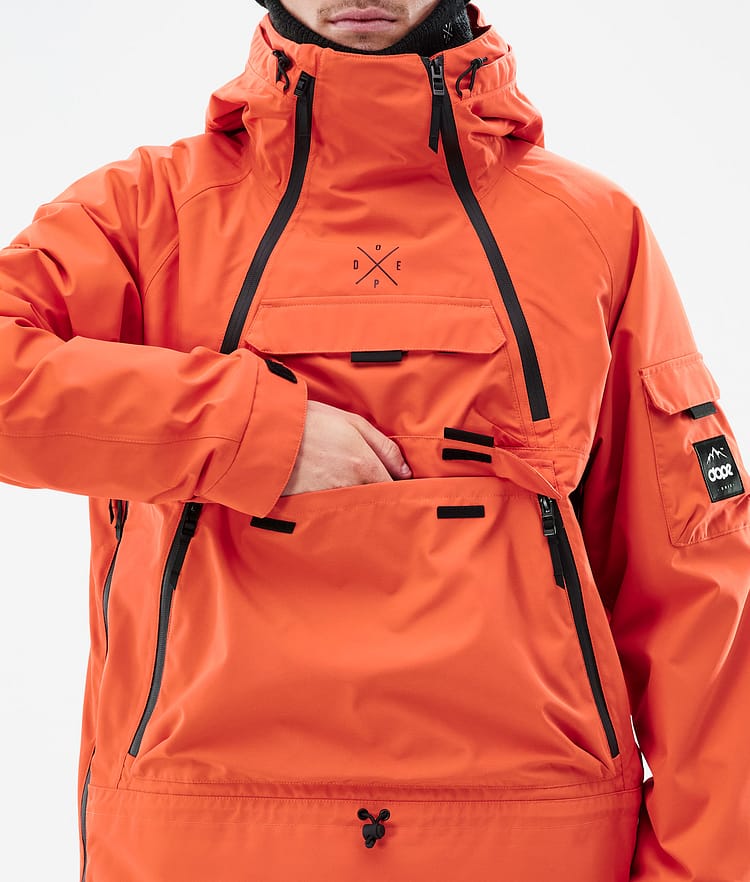 Dope Akin Snowboardjakke Herre Orange