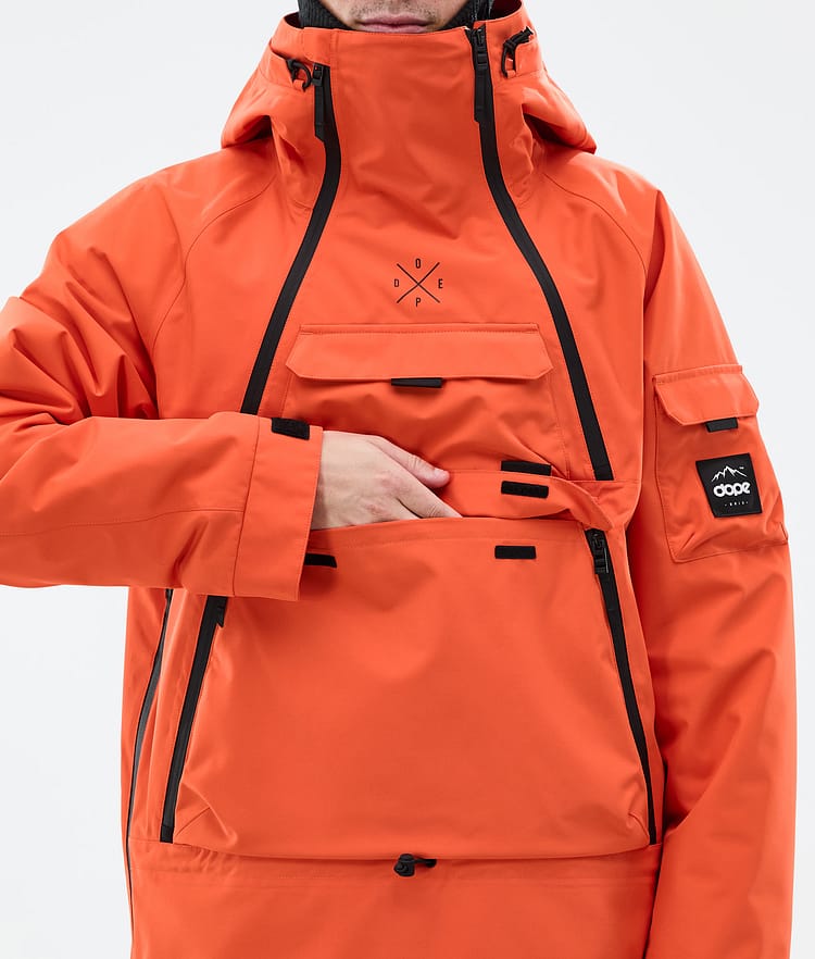 Dope Akin Snowboardjakke Herre Orange, Bilde 9 av 10