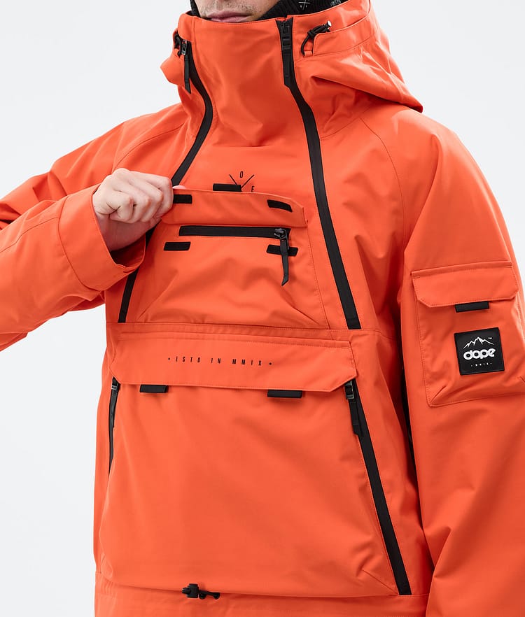 Dope Akin Snowboardjakke Herre Orange, Bilde 10 av 10