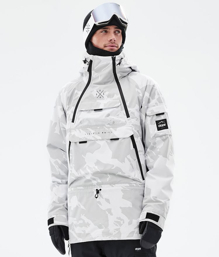 Dope Akin Snowboardjakke Herre Grey Camo, Bilde 1 av 8