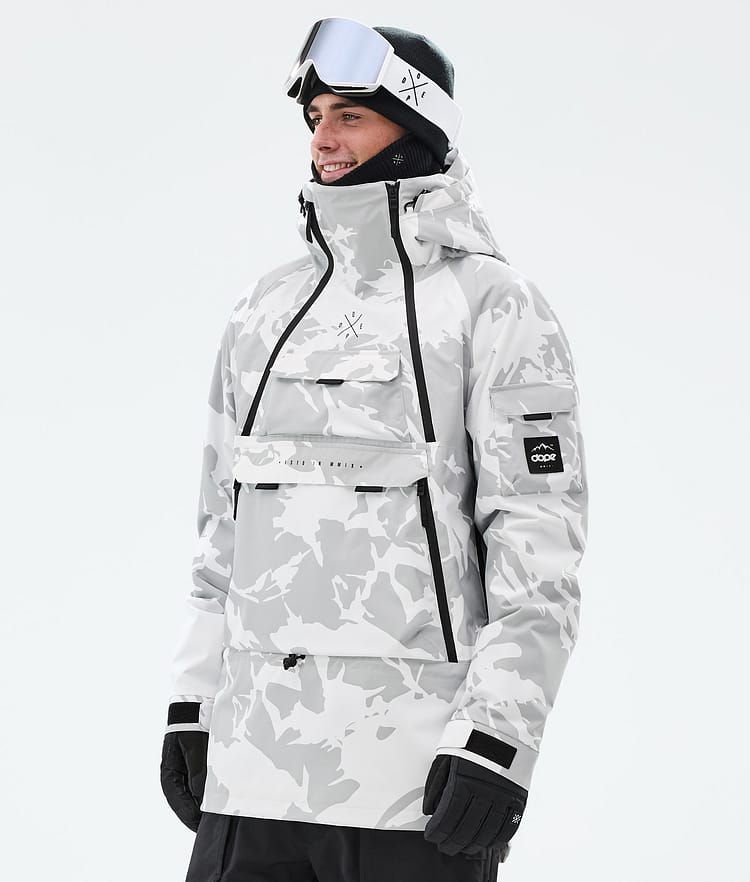 Dope Akin Snowboardjakke Herre Grey Camo, Bilde 1 av 10