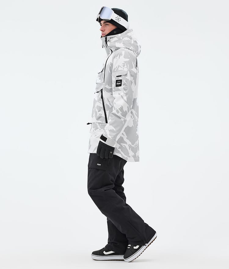 Dope Akin Snowboardjakke Herre Grey Camo, Bilde 4 av 10