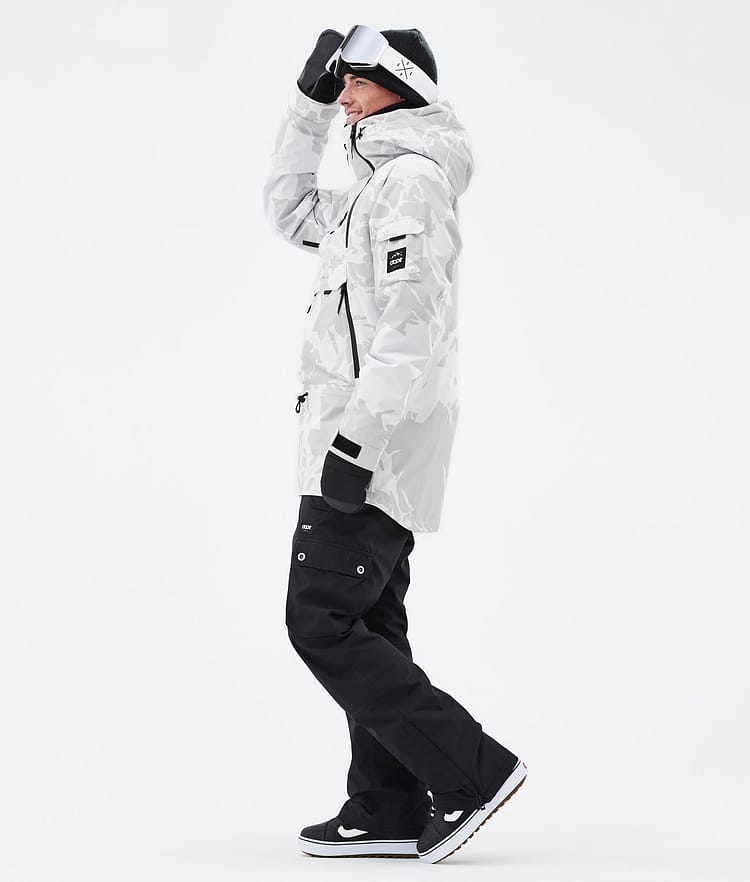 Dope Akin Snowboardjakke Herre Grey Camo, Bilde 4 av 8