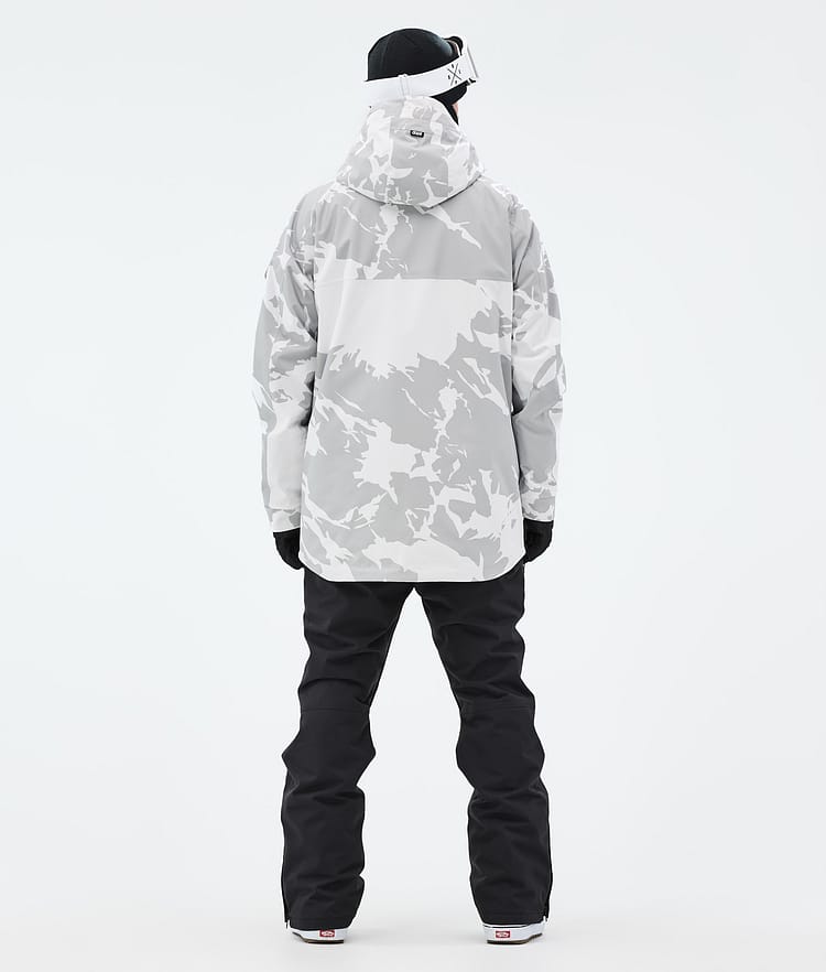 Dope Akin Snowboardjakke Herre Grey Camo, Bilde 5 av 10