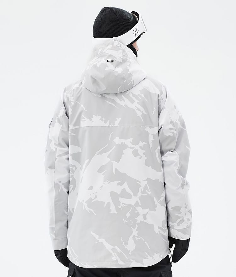 Dope Akin Snowboardjakke Herre Grey Camo, Bilde 7 av 8