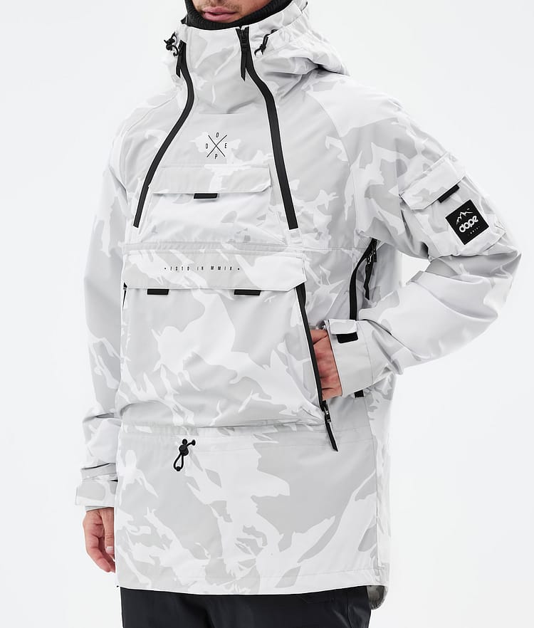 Dope Akin Snowboardjakke Herre Grey Camo, Bilde 8 av 8