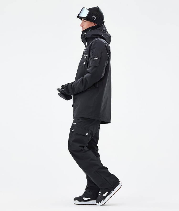 Dope Annok Snowboardjakke Herre Black Renewed