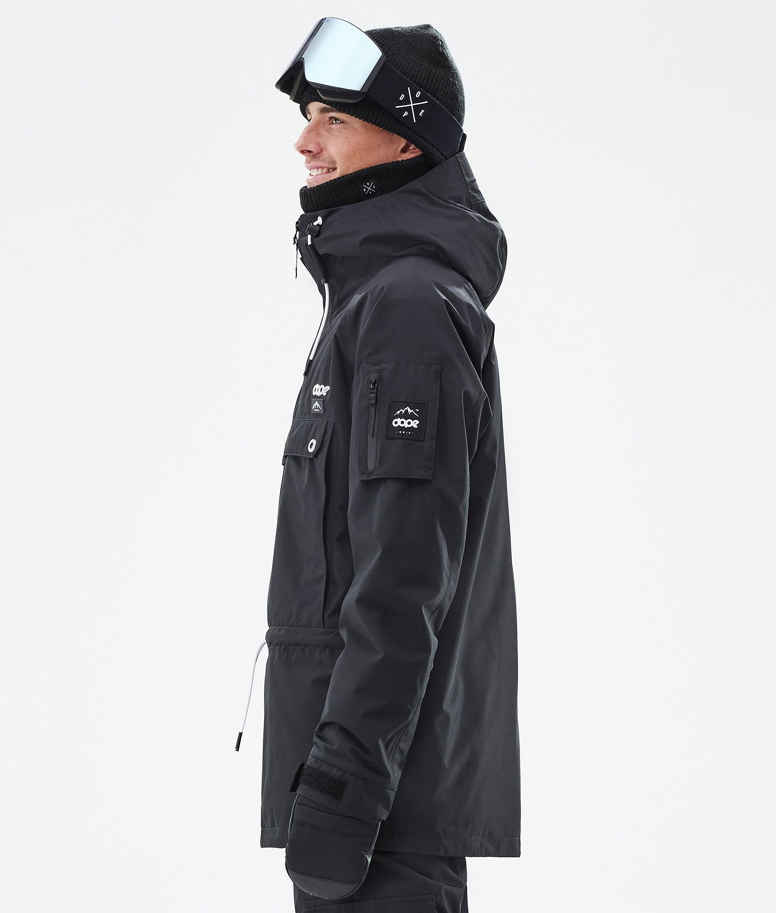 Dope Annok Snowboardjakke Herre Black Renewed, Bilde 5 av 8