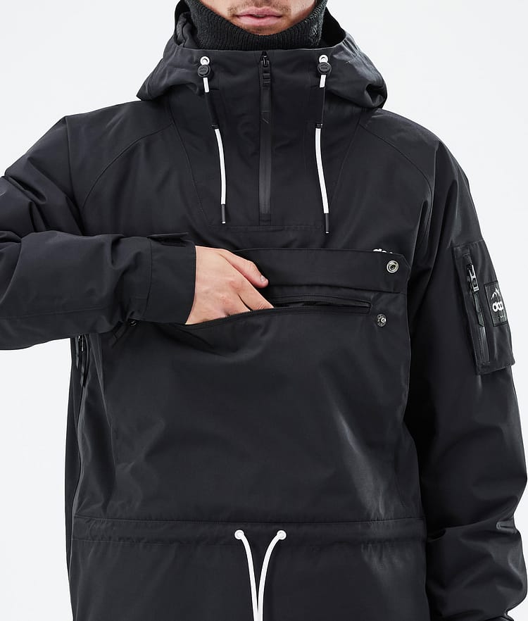 Dope Annok Snowboardjakke Herre Black Renewed, Bilde 9 av 8