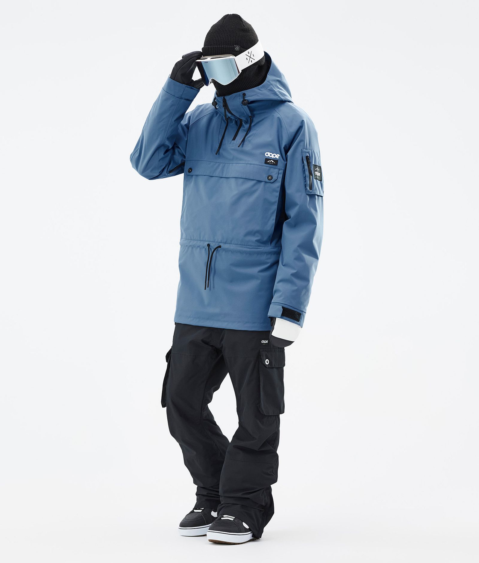 Dope Annok Snowboardjakke Herre Blue Steel, Bilde 3 av 9