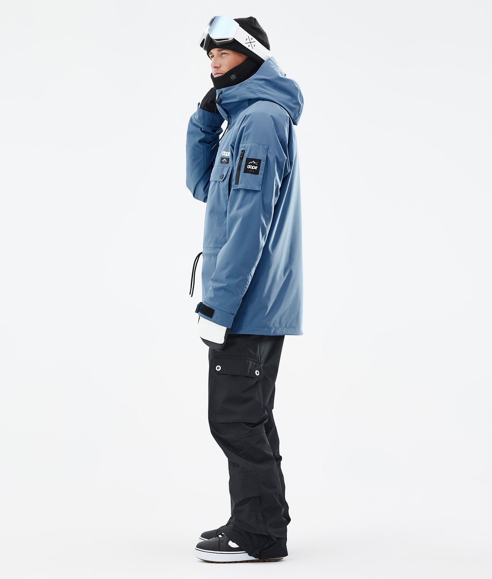 Dope Annok Snowboardjakke Herre Blue Steel, Bilde 4 av 9