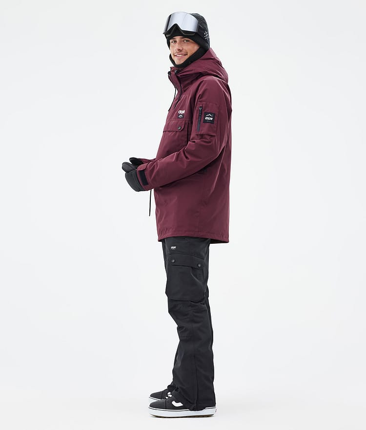 Dope Annok Snowboardjakke Herre Don Burgundy, Bilde 4 av 9