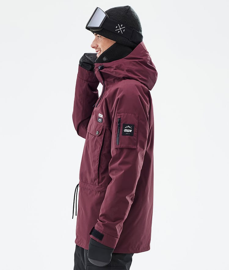 Dope Annok Snowboardjakke Herre Don Burgundy, Bilde 6 av 9