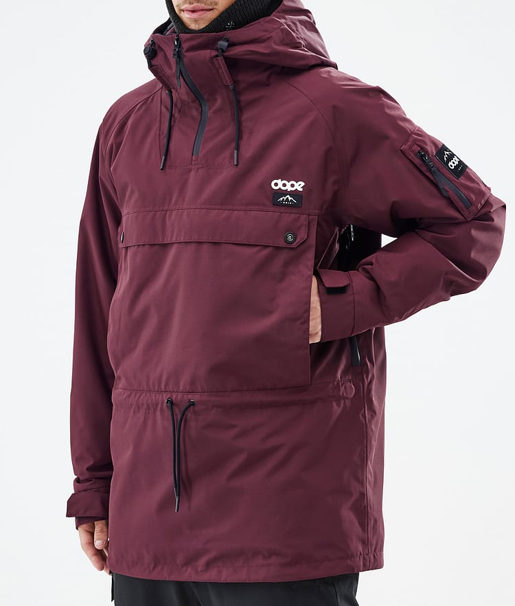 Dope Annok Snowboardjakke Herre Don Burgundy, Bilde 8 av 9