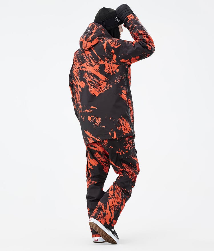 Dope Annok Snowboardjakke Herre Paint Orange, Bilde 5 av 9