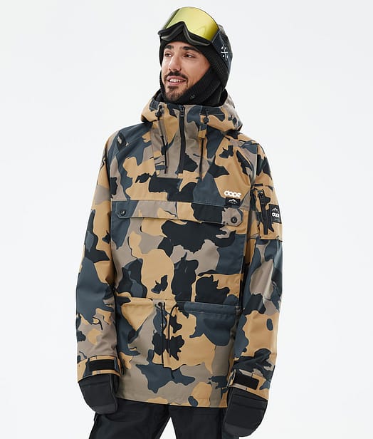 Dope Annok Snowboardjakke Herre Walnut Camo