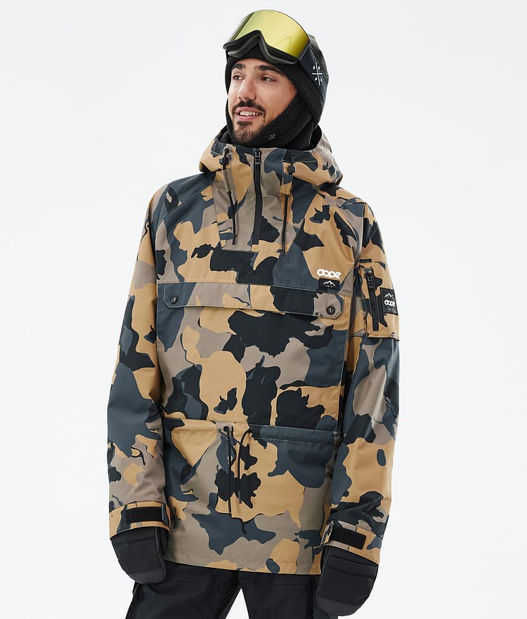 Dope Annok Snowboardjakke Herre Walnut Camo