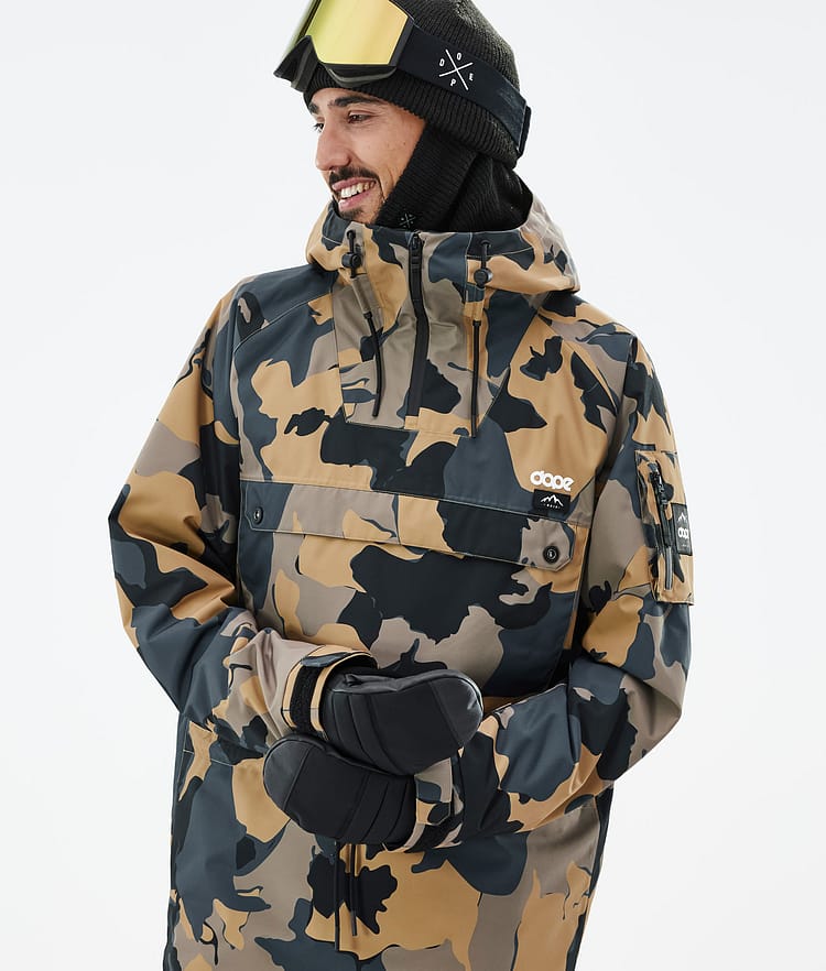 Dope Annok Snowboardjakke Herre Walnut Camo Renewed, Bilde 2 av 9