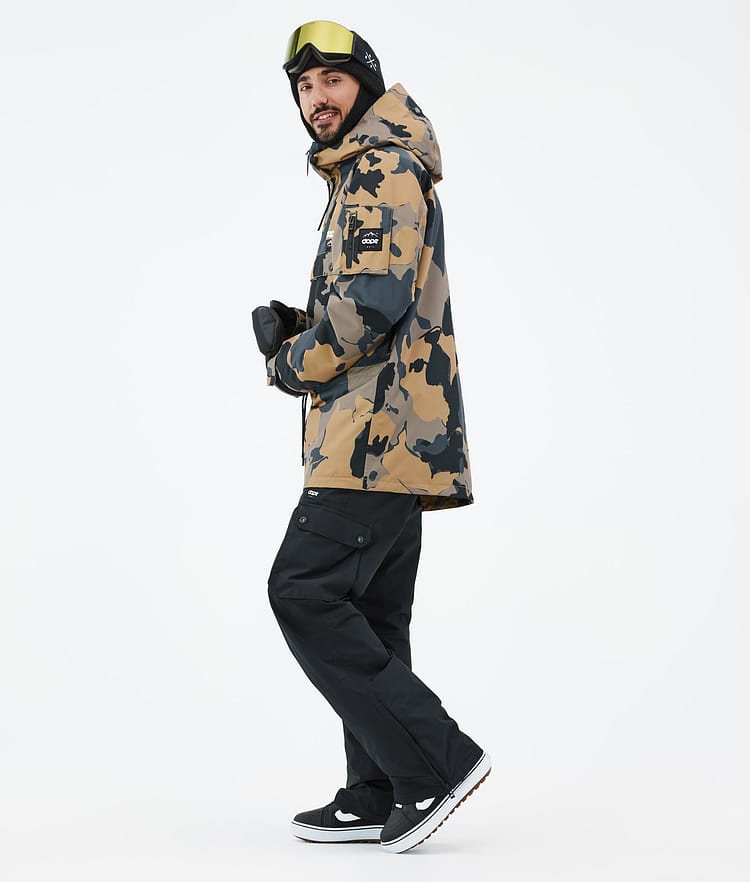 Dope Annok Snowboardjakke Herre Walnut Camo Renewed, Bilde 4 av 9