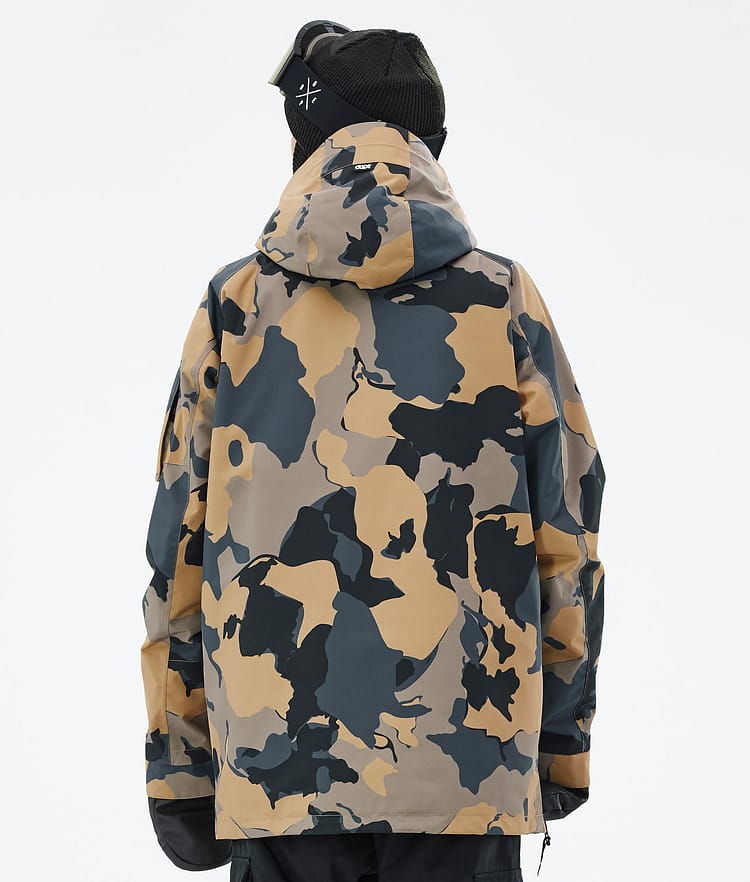 Dope Annok Snowboardjakke Herre Walnut Camo Renewed, Bilde 7 av 9