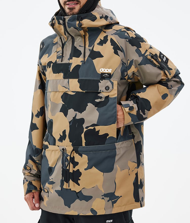 Dope Annok Snowboardjakke Herre Walnut Camo Renewed, Bilde 8 av 9