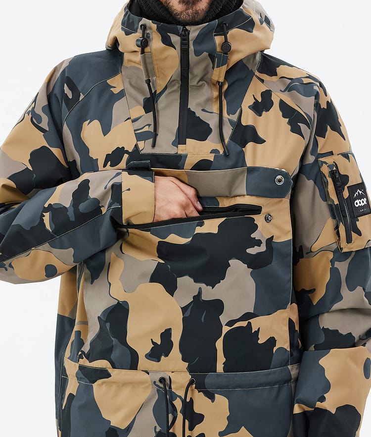 Dope Annok Snowboardjakke Herre Walnut Camo Renewed, Bilde 9 av 9