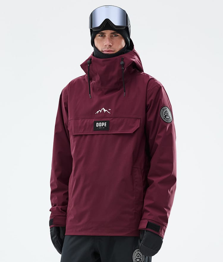 Dope Blizzard Snowboardjakke Herre Burgundy, Bilde 1 av 9