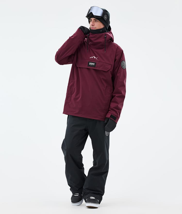 Dope Blizzard Snowboardjakke Herre Burgundy, Bilde 3 av 9
