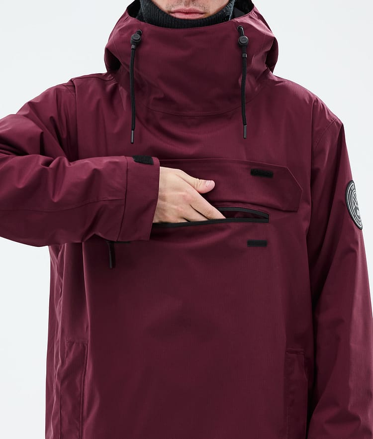 Dope Blizzard Snowboardjakke Herre Burgundy, Bilde 9 av 9