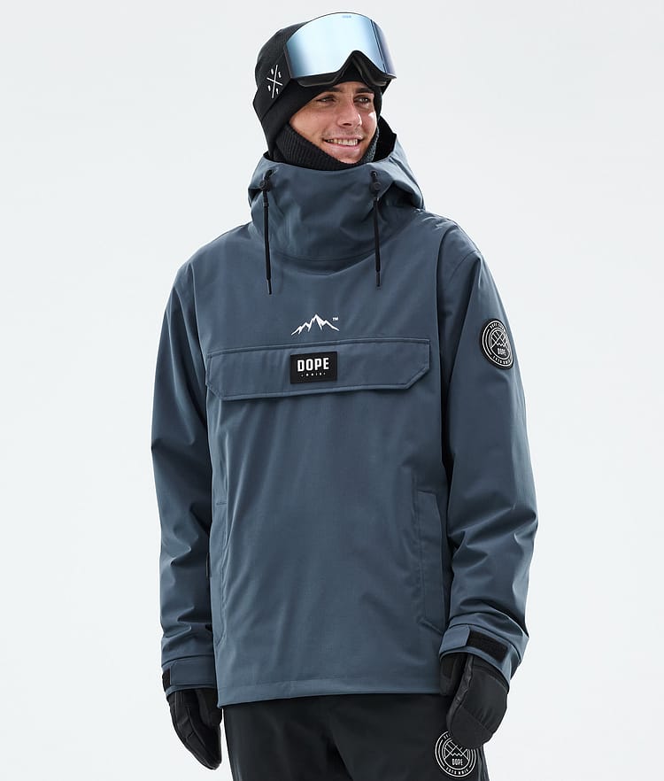 Dope Blizzard Snowboardjakke Herre Metal Blue, Bilde 1 av 8