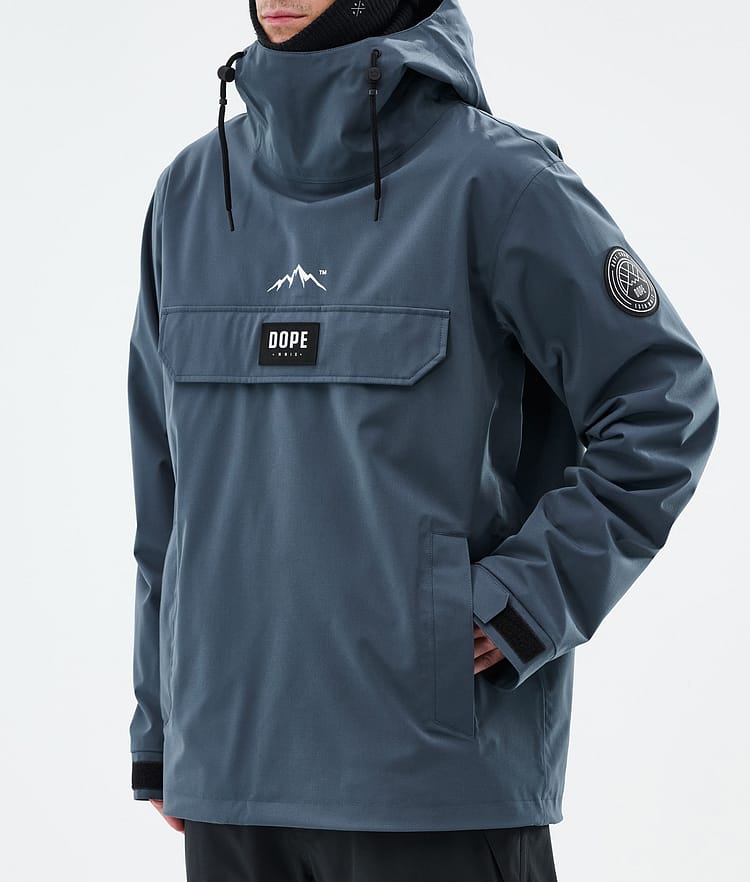 Dope Blizzard Snowboardjakke Herre Metal Blue, Bilde 7 av 8