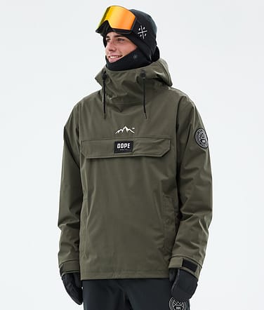 Dope Blizzard Skijakke Herre Olive Green