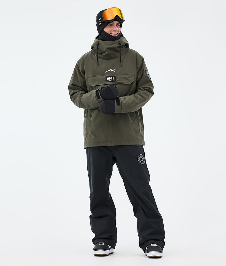 Dope Blizzard Snowboardjakke Herre Olive Green, Bilde 2 av 8