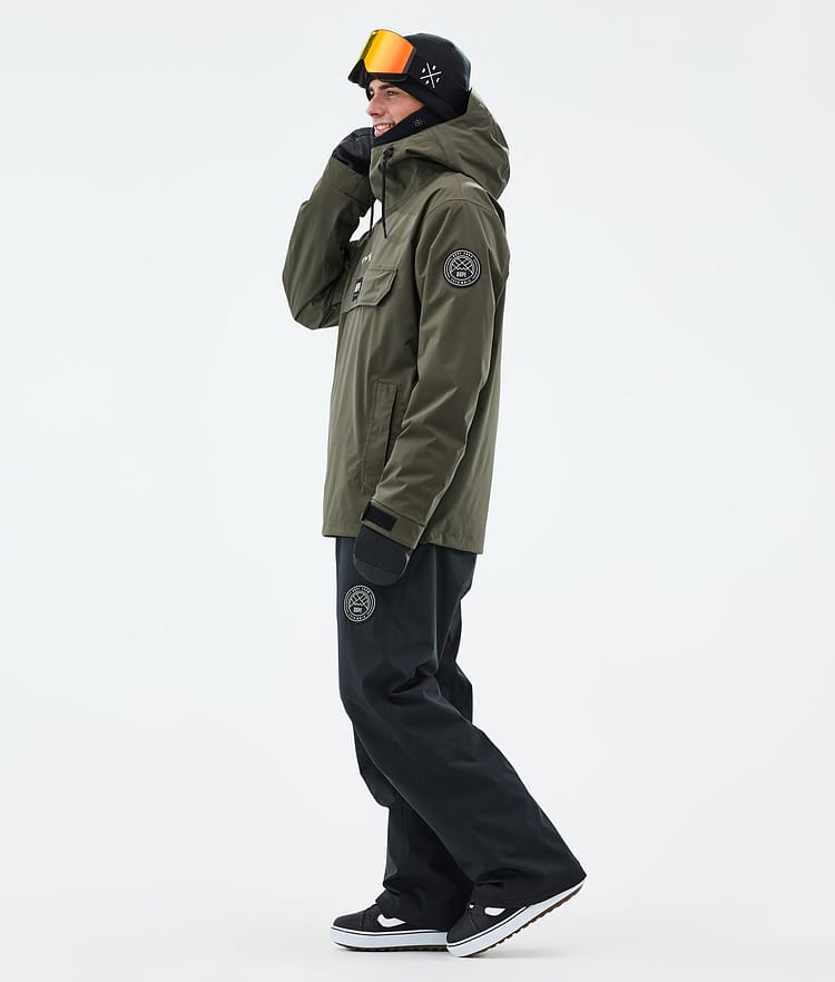 Dope Blizzard Snowboardjakke Herre Olive Green, Bilde 3 av 8
