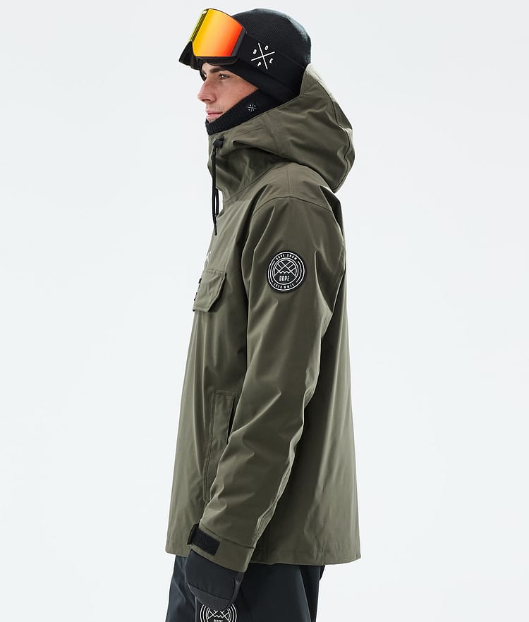 Dope Blizzard Snowboardjakke Herre Olive Green, Bilde 5 av 8