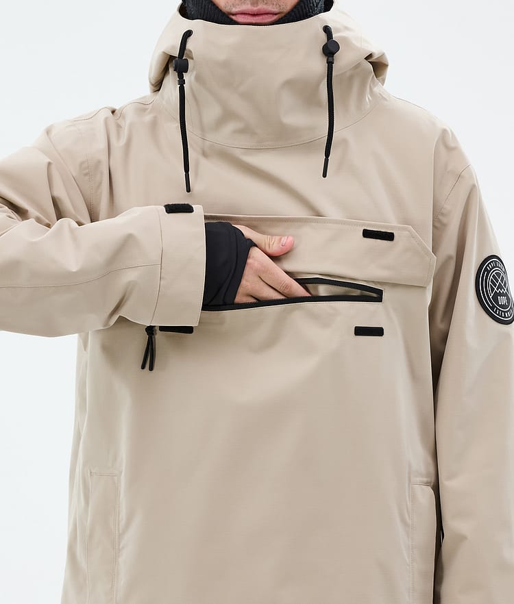 Dope Blizzard Snowboardjakke Herre Sand, Bilde 8 av 8