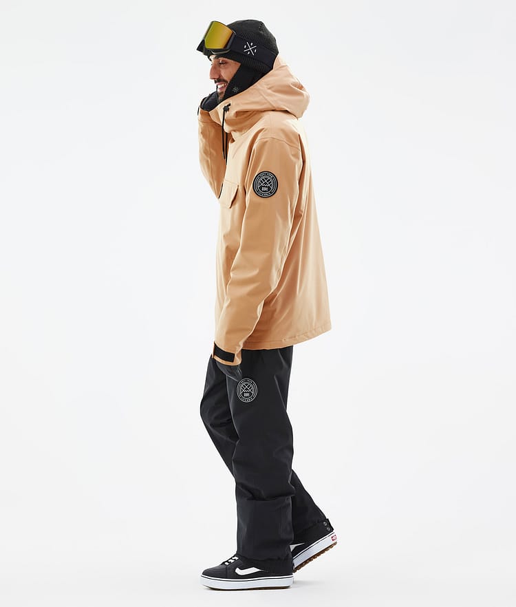 Dope Blizzard Snowboardjakke Herre Khaki Yellow Renewed, Bilde 4 av 9